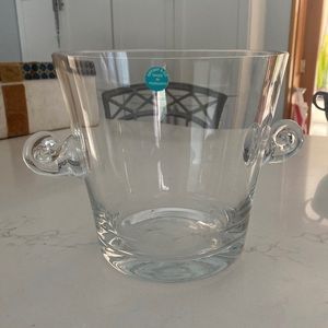 Tiffany & Co Clear Scroll Ice Bucket